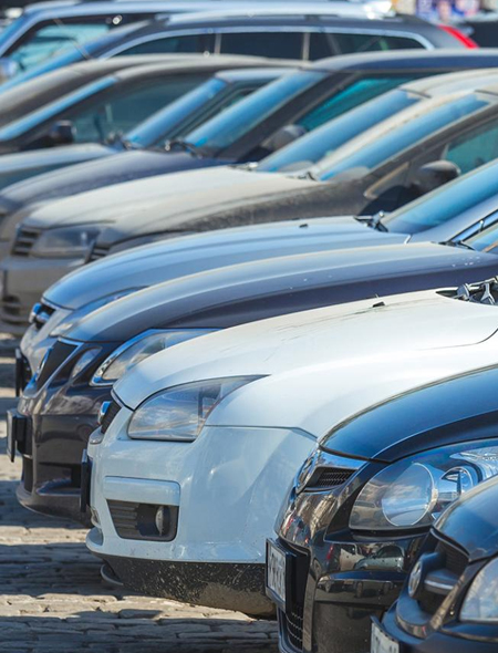 voiture vendu à un garage